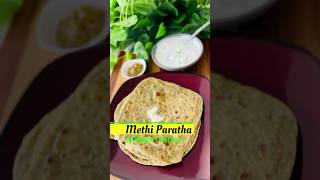 Methi Paratha by Mehek’s Kitchen 😋 [upl. by Nassah]