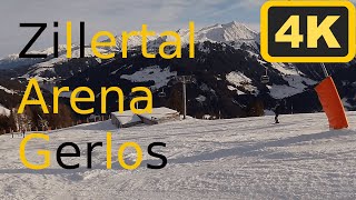 Alps  Tirol  Zillertal Arena  Gerlos ski ride  beautiful landscapes  December 2022 [upl. by Arni]