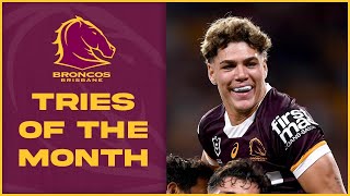 Brisbane Broncos Top Tries of July [upl. by Gaeta415]