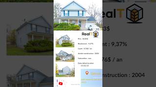 REALT 14897 Braile St Detroit realt immobilier cryptoactu [upl. by Ahsienahs]