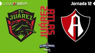 Resumen  Juárez vs Atlas  Liga BVVA MX  Guardianes 2020  Jornada 12 [upl. by Senecal]