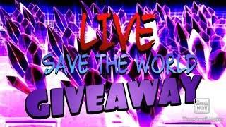 STW Giveaway Live SUNBEAM TRAP REAL giveaway gaming fortnite stw [upl. by Suruat]