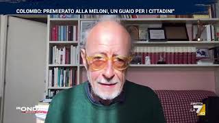 Premierato Gherardo Colombo boccia la riforma quotUn guaio per i cittadiniquot [upl. by Tterrag]