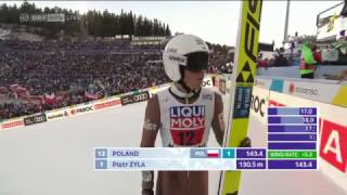 Piotr Zyla WM  Lahti 2017 1305m [upl. by Ayekram]