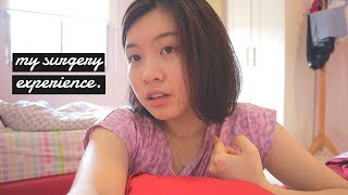 Vlog My Surgery Experience amp A Day At Home [upl. by Helbona354]