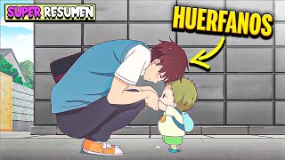 🍩Quedan HUERFANOS y son ADOPTADOS para SER NIÑEROS en un KINDER🌳 Gakuen Babysitter Super Resumen [upl. by Nielson]