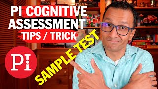 PI Cognitive Assessment Sample Test Questions and Answers [upl. by Anailuig]