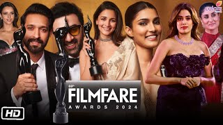 Filmfare Awards 2024 Full Show Live  All Details and Winner Update  Alia Bhatt  Ranbir Kapoor [upl. by Lorain]