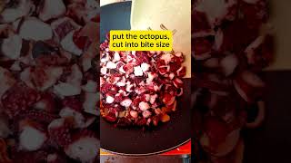 Pugita recipe food octopus shortsvideo viralvideo [upl. by Neelrahs]