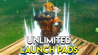 UNLIMITED LAUNCH PADS  Fortnite Blitz Gamemode [upl. by Krys]