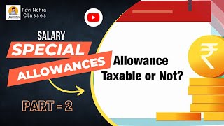 Special Allowance us 1014 exemption under salary  Income Tax [upl. by Alethia91]