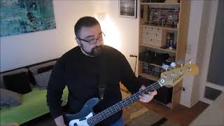 The Misfits Last Caress Bass Cover [upl. by Sedruol]