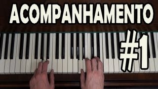 Técnica para Acompanhamento 1 Aula de Piano para iniciante [upl. by Netloc]