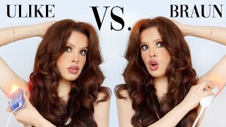 IPL Hair Removal  Ulike vs Braun Comparison [upl. by Uhej]