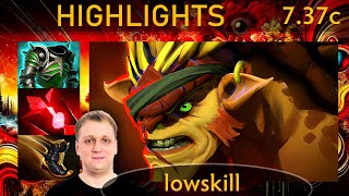 💰 737c lowskill Bristleback KAD  23 KP  69 Carry Highlights  Dota 2 Top MMR [upl. by Fabozzi]