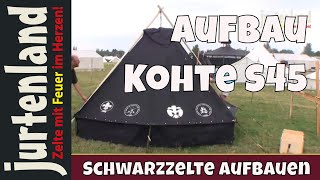 Die Kohte S4559 mit 45 cm Seitenwand  Jurtenland [upl. by August]