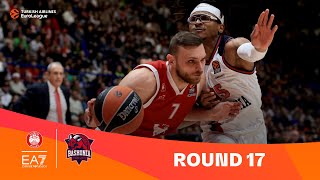 MilanBaskonia  Round 17 Highlights  202324 Turkish Airlines EuroLeague [upl. by Corvese957]