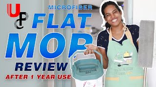 UPC Flat Mop With Bucket  Honest Review  After 1 year Use  Pro amp Cons  Tamil by Nithya Arun [upl. by Araiet]