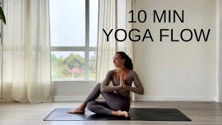 10 Minute Full Body Yoga Flow  Zen In Ten [upl. by Ketti]