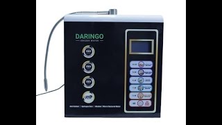 DARINGO WATER IONIZER DEMO PART 2 [upl. by Kiran237]