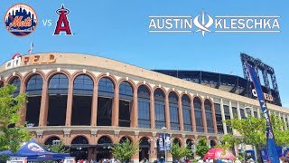 MY ANGELS PLAY AT CITI FIELD  Kleschka Vlogs [upl. by Eitsyrhc789]