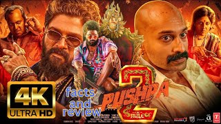 PUSHPA 2  2024 New Released South Hindi Dubbed Full Action Movie review  Allu Arjun amp Rashmika [upl. by Mimajneb]