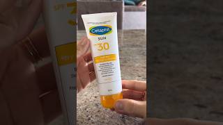 Cetaphil Sunscreen Spf 30 shorts amazonfinds review suncream skincare nomakeup nykaaminihaul [upl. by Adnulahs822]