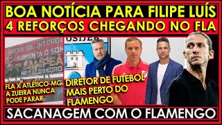 4 REFORÇOS CHEGANDO NO FLAMENGO  NOVO DIRETOR NO FLA  SACANAGEM COM O MENGÃO  ZUEIRA COM ATLÉTICO [upl. by Spancake541]