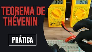 Teorema de Thévenin na prática resistor circuitoseletricos thevenin [upl. by Nagn]