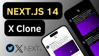 Nextjs 14 and Tailwind CSS project  Build a social media app like X Twitter with next js 14 [upl. by Tinaret570]