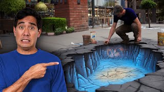 Be careful combining chalk and magic  Best Zach King Tricks  Compilation 40 [upl. by Whitby]