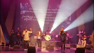 SOVER MON LAVI JEAN JAHRIMBA FEAT JOEY LIVE ICCS GOSPEL SHOW 230624 [upl. by Kcirednek6]