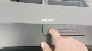 How to reset Epson L1300 FIXED 100 [upl. by Scully]