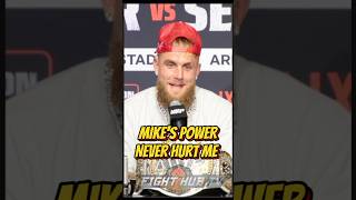 Jake Paul RATES Mike Tyson’s POWER after fight [upl. by Ylevol]