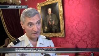 Visite en Principauté du Général de Saint Chamas [upl. by Linnell]