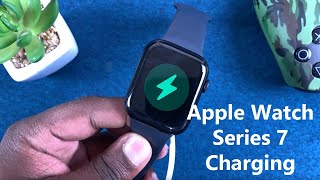 How To Charge Apple Watch Series 7 [upl. by Anelad136]