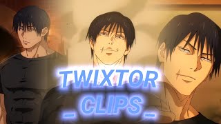 Free TOJI VS GETO Twixtor Clips For Edit  CC JUJUTSU KAISEN S1 [upl. by Aja]