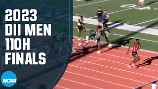 4th best 110m hurdles in world history from DII track star Cordell Tinch [upl. by Enyala]