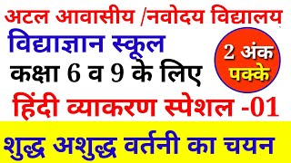 Atal awasi navoday Vidyalay Vidya Gyan School  class 6 and 9th Hindi special [upl. by Cyprian]