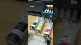 Epson L3250 color ink for 003 [upl. by Katina]