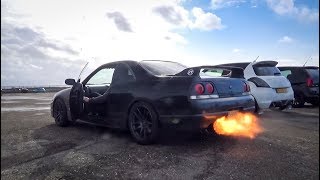 600hp Nissan Skyline R33 GTSt Turbo amp External Wastegate Sounds [upl. by Chapell]