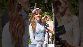 Lindsey Stirling  Gold meets Golden event interview shorts [upl. by Ronald]