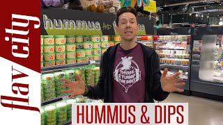 The BEST Hummus amp Dips To Buy At The Grocery Store [upl. by Giglio]