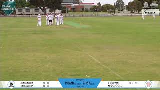 Moama CC D Grade v KFBCC D Grade Men [upl. by Sirdna]