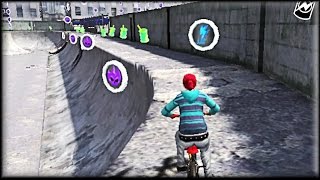 BMX freestyle  Game Walkthrough all 14 lvl [upl. by Llerruj]