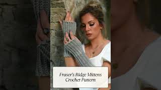 Fraser’s Ridge Mittens Crochet Pattern [upl. by Rheims]