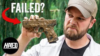 Will Mud stop a Glock  Gun Myths [upl. by Rakia637]