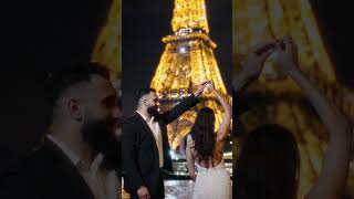 Sonia and Pavans Proposal in Paris 🇫🇷💍 [upl. by Ativet]