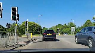 Day out to Telford Via Clee hill and Shrewsbury on the A49 Timelapse [upl. by Larcher]