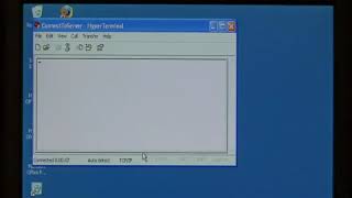 How to Connect to a Remote Computer Using HyperTerminal [upl. by Aileve660]